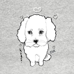 Looking Up Puppy T-Shirt